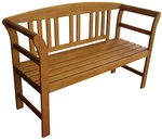 GARDEN PLEASURE Gartenbank &raquo;San Jose&laquo;, Holz, BxHxT: 130 x 82 x 45,5 cm - braun