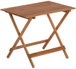 MERXX Klapptisch, BxHxT: 90 x 74 x 60 cm, EukalyptusHolz - beige