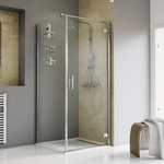 SCHULTE Duschwand &raquo;Toura&laquo;, BxH: 80 x 200 cm, ESG, Pendelt&uuml;r mit Seitenwand, Ecke -