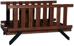 WEKA Verbindungsbr&uuml;cke, BxHxT: 107 x 7 x 164 cm, natur - beige