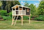 KARIBU Spielturm &raquo;Benjamin&laquo;, BxHxT: 225 cm x 309 cm x 250 cm, terragrau
