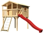 KARIBU Spielturm &raquo;Benjamin&laquo;, BxHxT: 225 cm x 309 cm x 250 cm, natur - braun