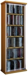 VCM Regal &raquo;Classic&laquo;, BxHxL: 18 x 91,5 x 31 cm, Holzwerkstoff - braun