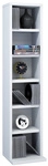 VCM Regal &raquo;Elementa&laquo;, BxHxL: 20 x 91,8 x 21 cm, Holzwerkstoff - weiss