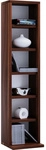 VCM Regal &raquo;Elementa&laquo;, BxHxL: 20 x 91,8 x 21 cm, Holzwerkstoff - braun
