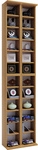 VCM Regal &raquo;Almera&laquo;, BxHxL: 20 x 180 x 42 cm, Holzwerkstoff - braun