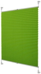 Lichtblick Plissee, Klemmfix, verspannt, 80x210 cm, gr&uuml;n - gruen