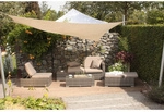 GARDEN PLEASURE Sitzgruppe, Kunststoffgeflecht/ Aluminium - grau