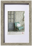 Walther Design Bilderrahmen, Holzrahmen Stockholm, Grau, 50x70 cm