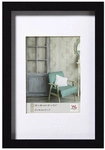 Walther Design Bilderrahmen, Holzrahmen Stockholm, Schwarz, 50x70 cm