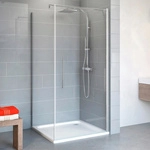 SCHULTE Eckdusche &raquo;Alexa Style 2.0&laquo;, BxTxH: 90 x 90 x 192 cm - transparent