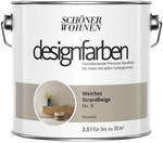SCH&Ouml;NER WOHNEN FARBE Dispersionsfarbe &raquo;Designfarben&laquo;, Weiches Strandbeige Nr. 9,