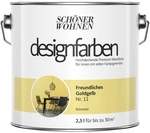 SCH&Ouml;NER WOHNEN FARBE Dispersionsfarbe &raquo;Designfarben&laquo;, Freundliches Goldgelb,...