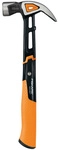 FISKARS Hammer, L gebogene Klaue, Anti-Vibrationssystem - orange