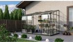 VITAVIA Anlehngew&auml;chshaus &raquo;Osiris 6500&laquo;, 6,5 m&sup2;, Kunststoff/Aluminium/ESG Glas,