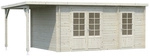 PALMAKO Blockbohlenhaus &raquo;Ella&laquo;, Holz, BxHxT: 614 x 214 x 300 cm (Au&szlig;enma&szlig;e inkl.