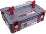 CONNEX Systembox, BxHxT: 44,3 x 15,1 x 31 cm, Kunststoff / Aluminium - grau