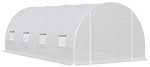 Outsunny Folien-Gew&auml;chshaus, BxHxL: 300 x 200 x 600 cm - weiss