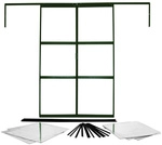 VITAVIA Doppelt&uuml;r f&uuml;r Gew&auml;chsh&auml;user &raquo;Sirona&laquo;, BxH: 122 x 191 cm - gruen