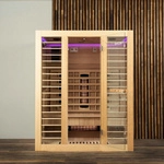 HOME DELUXE Infrarotsauna &raquo;Redsun L Deluxe&laquo;, f&uuml;r 3 Pers., Fronteinstieg,