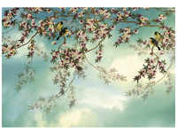 KOMAR Papiertapete »Sakura«, Breite: 368 cm, inkl. Kleister - bunt