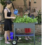 Herstera Garden Hochbeet, BxHxL: 35 x 80 x 75 cm, pulverbeschichteter Stahl -...