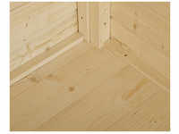 WEKA Fußboden für Gerätehäuser, Holz - beige