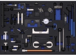 BGS Technic Werkstattwagen-Einlage, Motor-Einst.- Werkzeugsatz f.