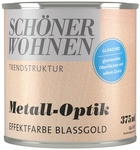 SCH&Ouml;NER WOHNEN FARBE Effektfarbe &raquo;Trendstruktur&laquo;, in Metall-Optik, blassgold,