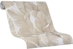 marburg Vliestapete &raquo;Avalon&laquo;, Bl&auml;tter, Blumen, beige