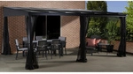 SOJAG Terrassen&uuml;berdachung, Breite: 424 cm, Dach: Polycarbonat-Doppelstegplatten,