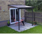 PALRAM Terrassendach &raquo;Sierra&laquo;, Breite: 230 cm, Dach: Polycarbonat (PC), anthrazit -