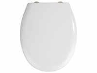 WENKO WC-Sitz »Rieti«, Duroplast, oval, mit Softclose-Funktion - weiss