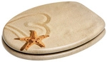 Sanilo WC-Sitz, BxL: 37,7 x 47 cm, Sandy - beige