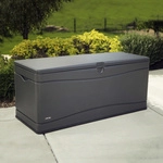 LIFETIME Kissenbox, BxHxT: 153 x 66 x 61 cm, carbongrau
