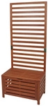 GARDEN PLEASURE Bank, Eukalyptusholz, BxHxT: 76 x 180 x 45 cm - braun