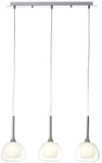 BRILLIANT Pendelleuchte &raquo;HADAN&laquo;, 3-flammig, 40 W, BxHxT: 660 x 1200 x 160 mm, IP 20