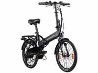 ZÜNDAPP E-Bike 20 Zoll, RH: 37 cm, 6-Gang - silberfarben