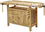 HOLZMANN-MASCHINEN Hobelbank &raquo;WB138C&laquo;, 3 Schubladen, natur - beige