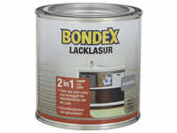 BONDEX Lack-Lasur, für innen, 0,375 l, silbergrau, seidenglänzend