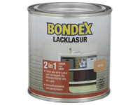 BONDEX Lack-Lasur, für innen, 0,375 l, Buche, seidenglänzend - braun