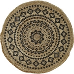 LUXORLIVING Teppich &raquo;Mamda&laquo;, BxL: 80 x 80 cm, creme/beige