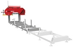HOLZMANN-MASCHINEN Bands&auml;ge &raquo;BBS550SMART&laquo;, 1080 m /min - rot