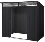 PERGART Ger&auml;tehaus &raquo;L&uuml;beck 86&laquo;, Metall, BxHxT: 238 x 203 x 194 cm (Au&szlig;enma&szlig;e