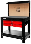 HOLZMANN-MASCHINEN Werkbank &raquo;WT37&laquo;, BxHxT: 112 x 158 x 61 cm, 4 Schubladen,