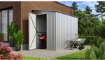 Globel Wand-Zierde &raquo;LeanTo 58&laquo;, Stahl, Pultdach, 3,37 m&sup2;, BxT: 155 x 242 cm,