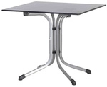 SIEGER Klapptisch, mit Vivodur-Tischplatte, BxTxH: 80 x 80 x 73 cm - grau