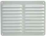 MARLEY L&uuml;ftungsgitter, eckig, Aluminium, wei&szlig; - weiss