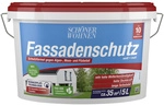 SCH&Ouml;NER WOHNEN FARBE Fassadenschutzfarbe, , wei&szlig;, matt, 5 l - weiss