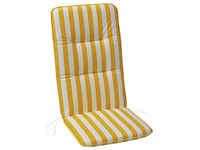 BEST Sesselauflage »Basic Line«, gelb, BxL: 50 x 120 cm